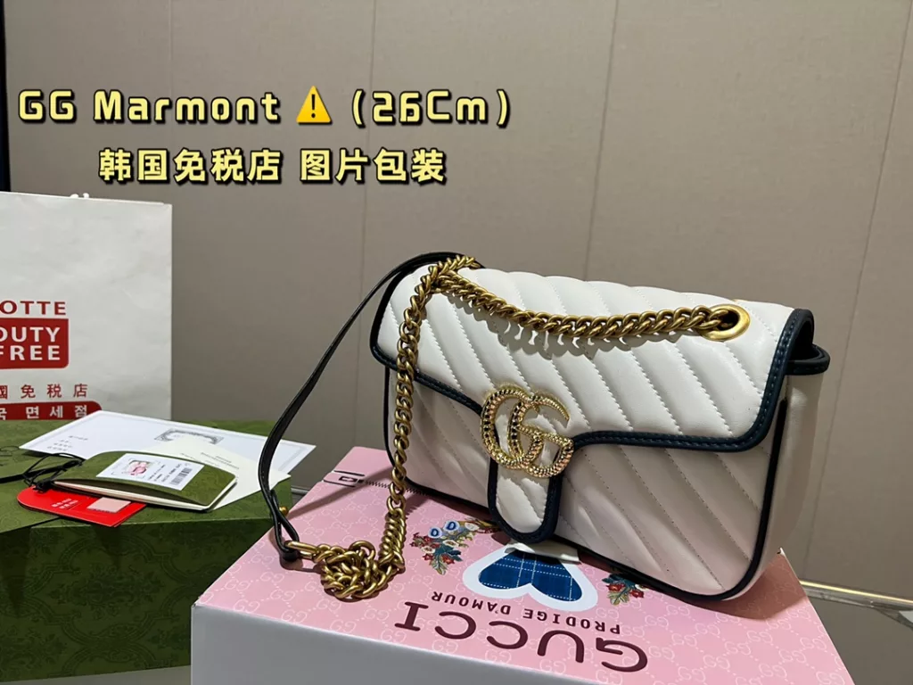 🐂 Classic versatile models Marmont Coolidge double G embroidered love ❤ shoulder bag crossbody bag women's bag beautiful to the unimaginable style this year simply lead the most inventive elements of fashion [color] [color] do a few months of models, the quality has been upgraded with pictures gift box 🎁 Size 26cm