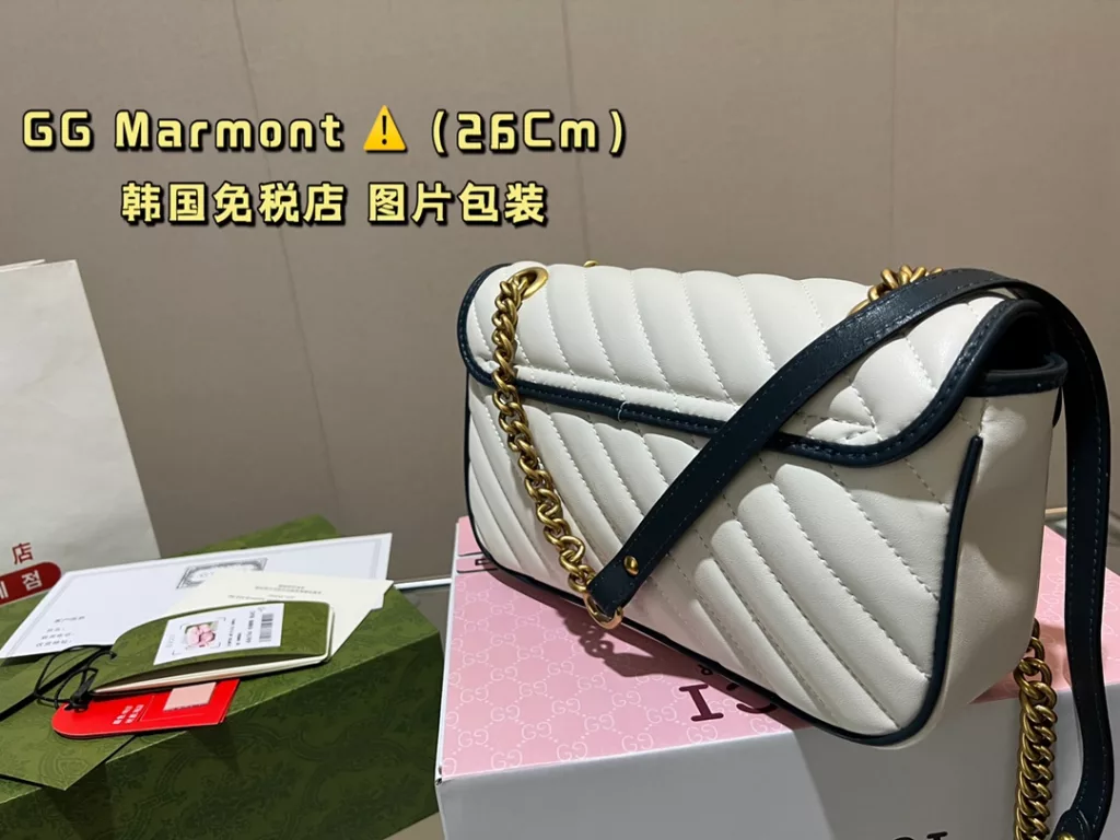 🐂 Classic versatile models Marmont Coolidge double G embroidered love ❤ shoulder bag crossbody bag women's bag beautiful to the unimaginable style this year simply lead the most inventive elements of fashion [color] [color] do a few months of models, the quality has been upgraded with pictures gift box 🎁 Size 26cm