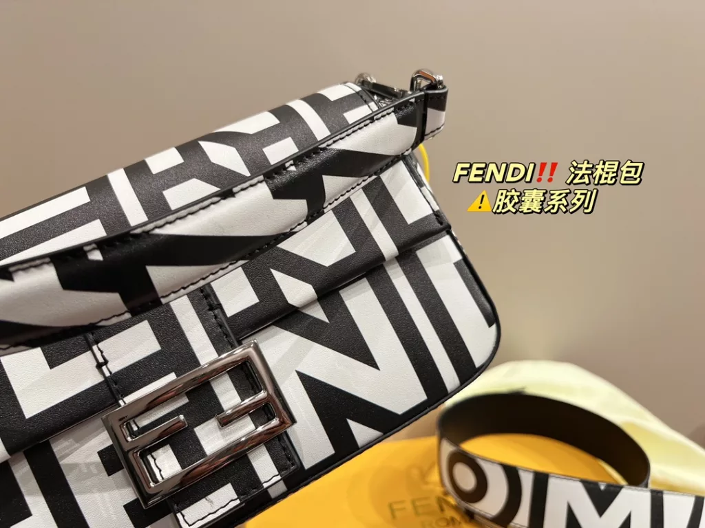 Size 26.15<br>Fendi baguette bag<br>⚠️ capsule collection<br>Forever a versatile piece<br>The upper body is absolutely beautiful This texture<br>Fairies deserve to have