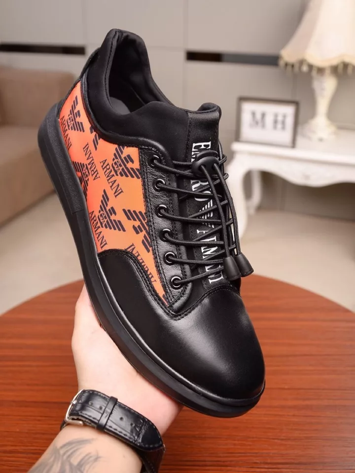 [Armani] 2⃣0⃣1⃣ 9⃣ men's new listing Original single quality Official website 1:1 synchronization of men's shoes, the upper is made of imported first layer cowhide with calico ➕ leather lining ➕ perfect shape top quality, the original rubber wear-resistant outsole,, the shoe shape is full, three-dimensional 🤒🤒 super versatile upscale without losing taste, fashion, novel 👣👣 Standard size: 38-44