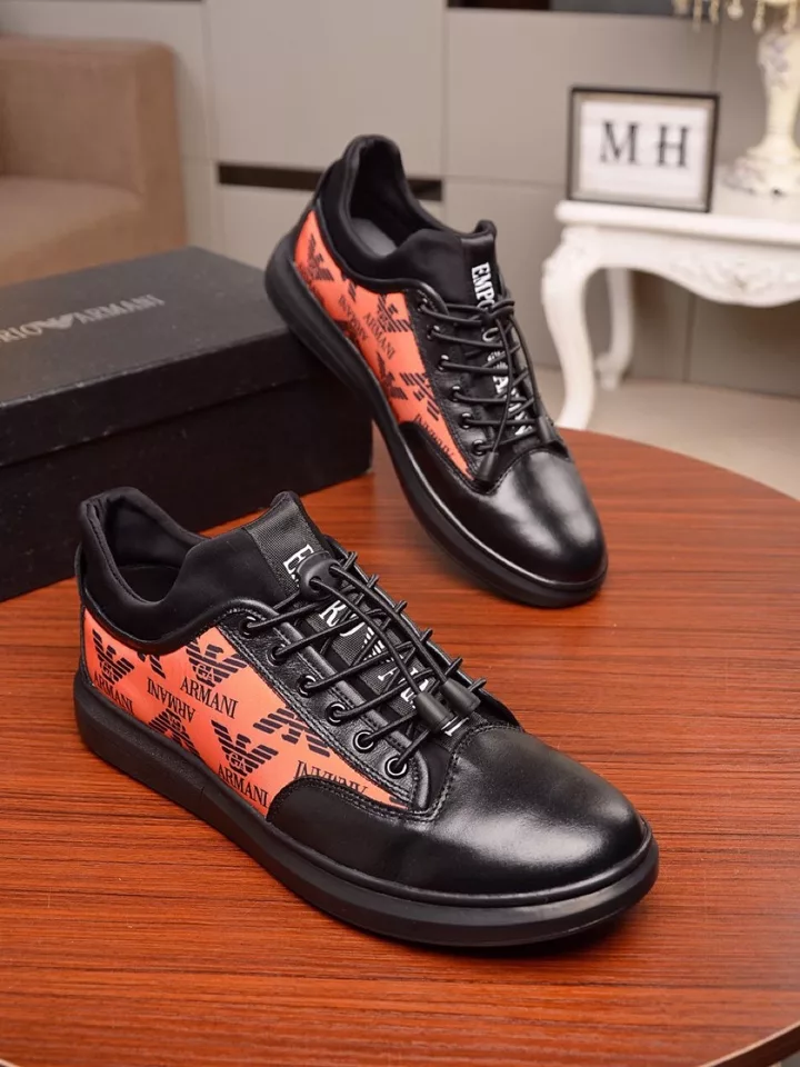 [Armani] 2⃣0⃣1⃣ 9⃣ men's new listing Original single quality Official website 1:1 synchronization of men's shoes, the upper is made of imported first layer cowhide with calico ➕ leather lining ➕ perfect shape top quality, the original rubber wear-resistant outsole,, the shoe shape is full, three-dimensional 🤒🤒 super versatile upscale without losing taste, fashion, novel 👣👣 Standard size: 38-44