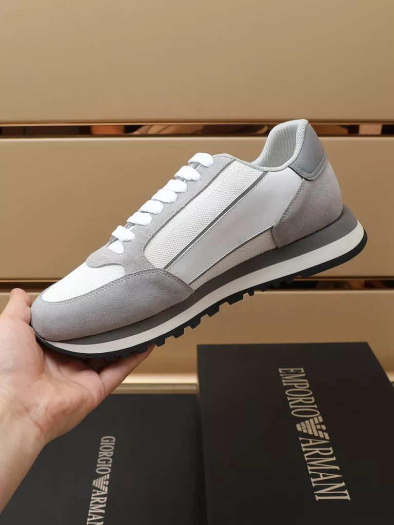 Armani] new men's fashion casual shoes 🇨🇳 original single quality, high-end boutique 💯 details exquisite exquisite, using Italian cowhide with breathable mesh ➕ luxury sheepskin cushion foot 🌶 🌶 rubber wear-resistant non-slip outsole, comfortable to wear 🎋 craft refined, fine workmanship, worth having 🍉 yardage: 38-44