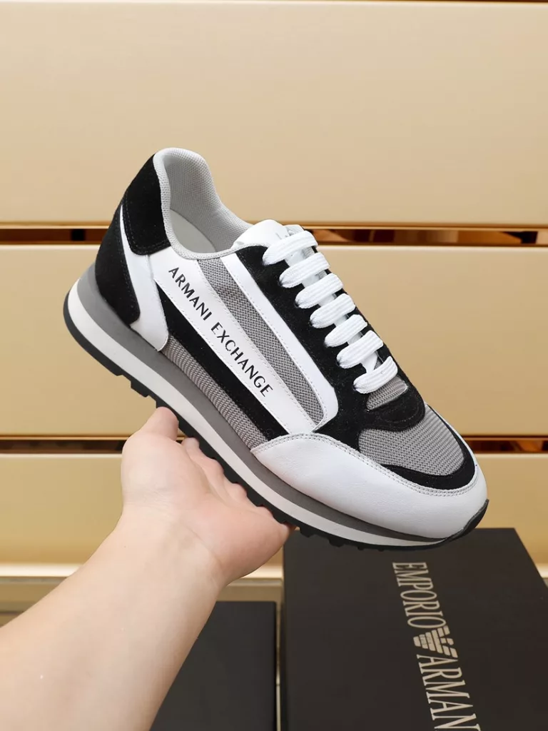 Armani] new men's fashion casual shoes 🇨🇳 original single quality, high-end boutique 💯 details exquisite and elaborate, using Italian cowhide ➕ luxury sheepskin cushion foot 🌶 🌶 rubber wear-resistant non-slip outsole, comfortable to wear 🎋 craft exquisite , fine workmanship, worth having 🍉Color: four colors to choose from Yardage: 38-44