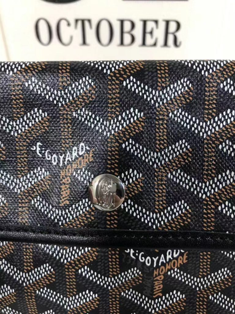 Goyard Goya (top original quality) single-sided shopping bag size size customized Y graffiti material with leather lightweight wear-resistant material double-sided wrist imported top layer cow leather sewing machine line using imported sewing machine, top quality, can be customized blank version