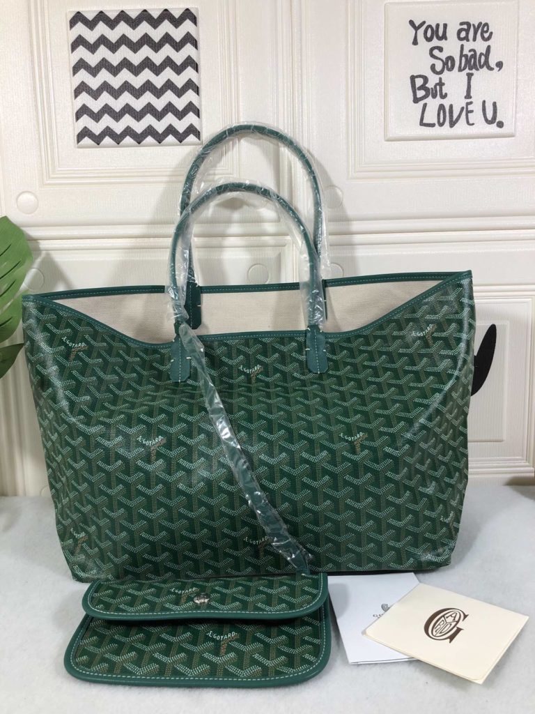 Goyard Goya (top original quality) single-sided shopping bag size size customized Y graffiti material with leather lightweight wear-resistant material double-sided wrist imported top layer cow leather sewing machine line using imported sewing machine, top quality, can be customized blank version