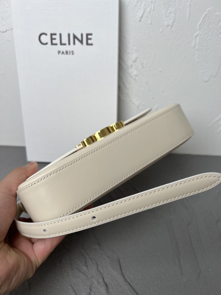 CELINE's new Triomphe triumphal arch underarm bag