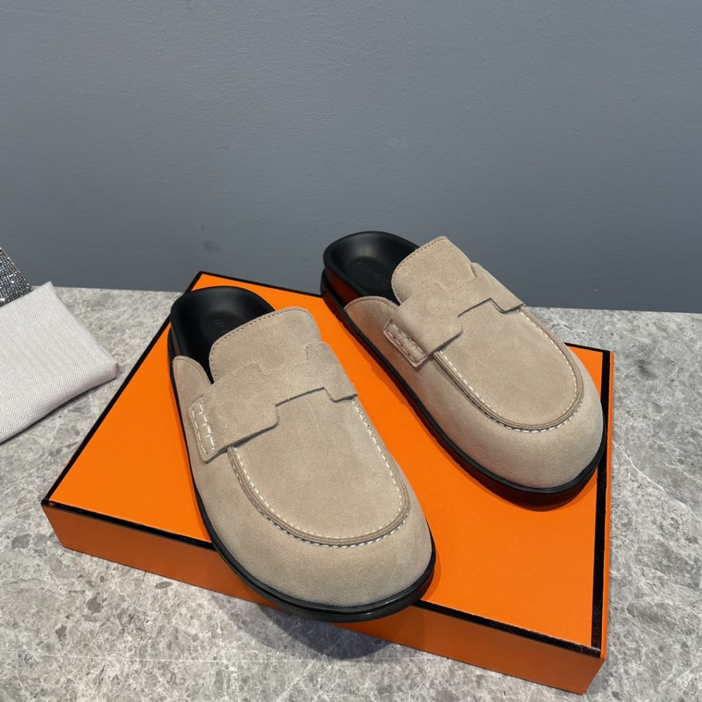 HERMES Birkenmuller shoes<br>Yardage: 35-40