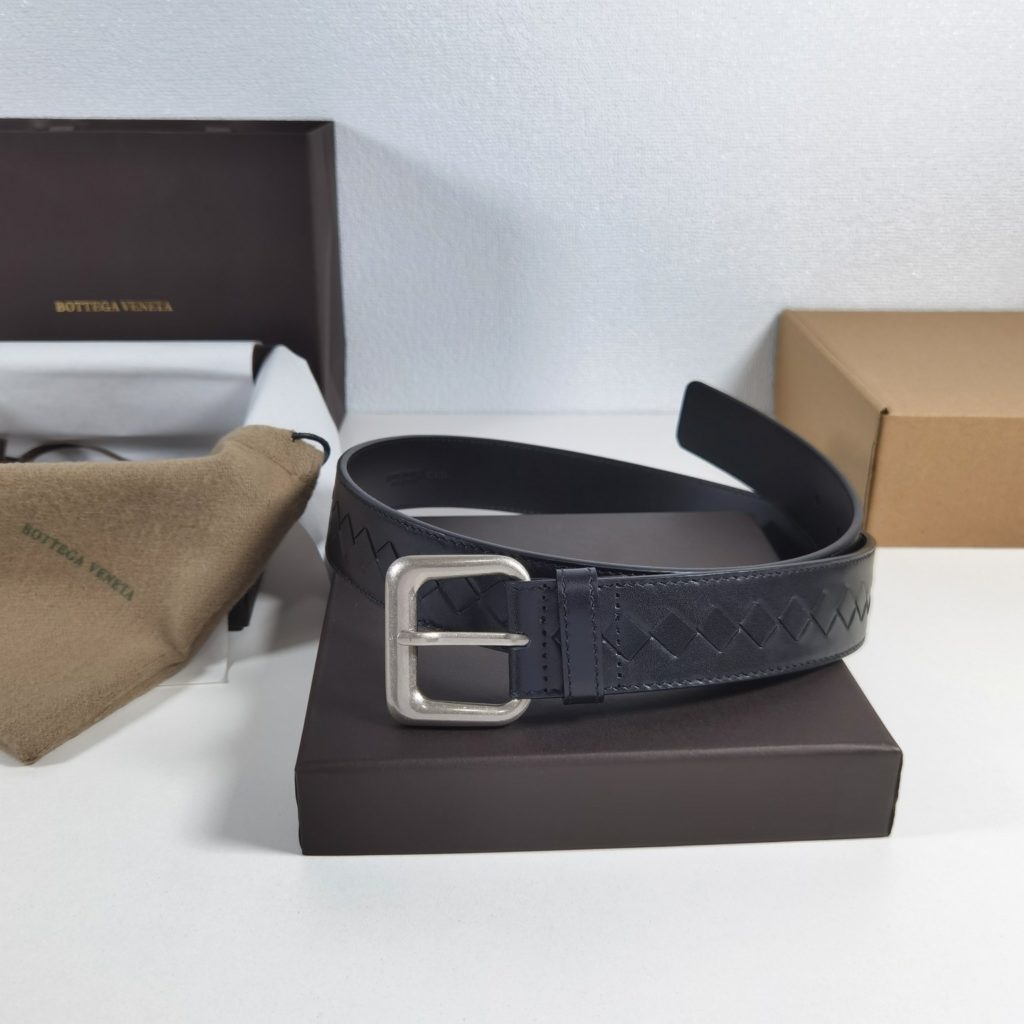 Bottega Veneta 35mm Classic Business Casual Premium Belt Low-profile Luxury Exquisite Handcrafted