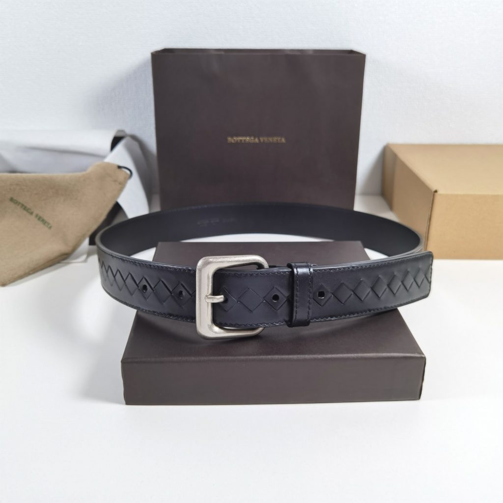 Bottega Veneta 35mm Classic Business Casual Premium Belt Low-profile Luxury Exquisite Handcrafted