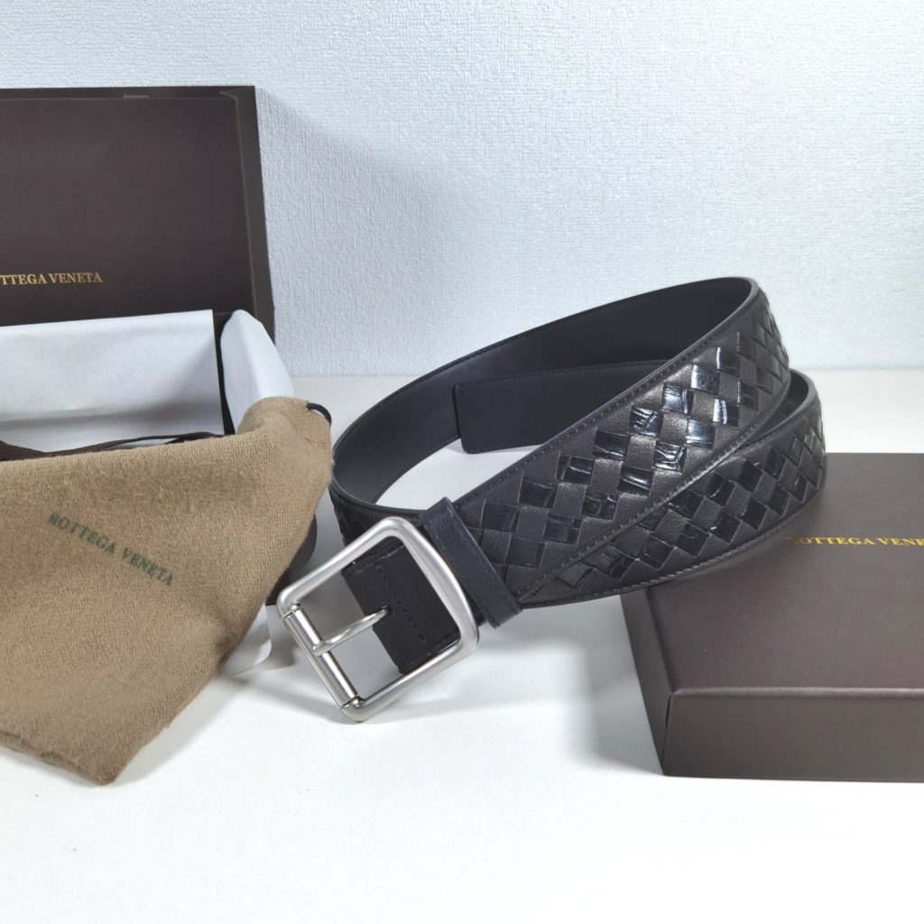 Bottega Veneta 35mm Classic Business Casual Premium Belt Low-profile Luxury Exquisite Handcrafted