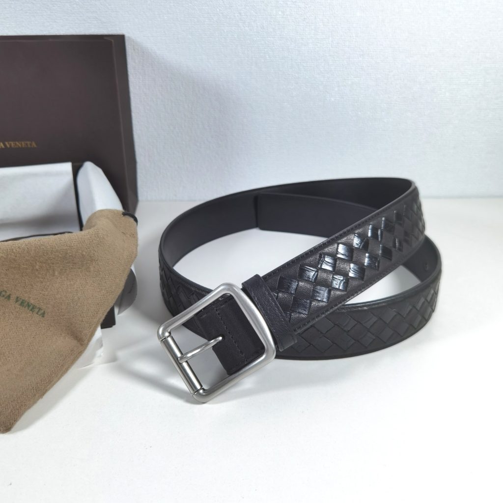 Bottega Veneta 35mm Classic Business Casual Premium Belt Low-profile Luxury Exquisite Handcrafted