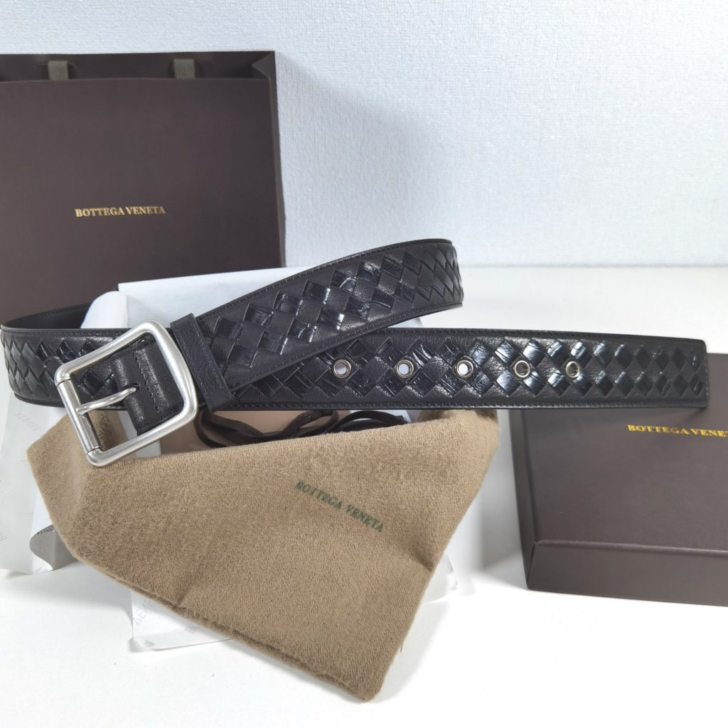 Bottega Veneta 35mm Classic Business Casual Premium Belt Low-profile Luxury Exquisite Handcrafted