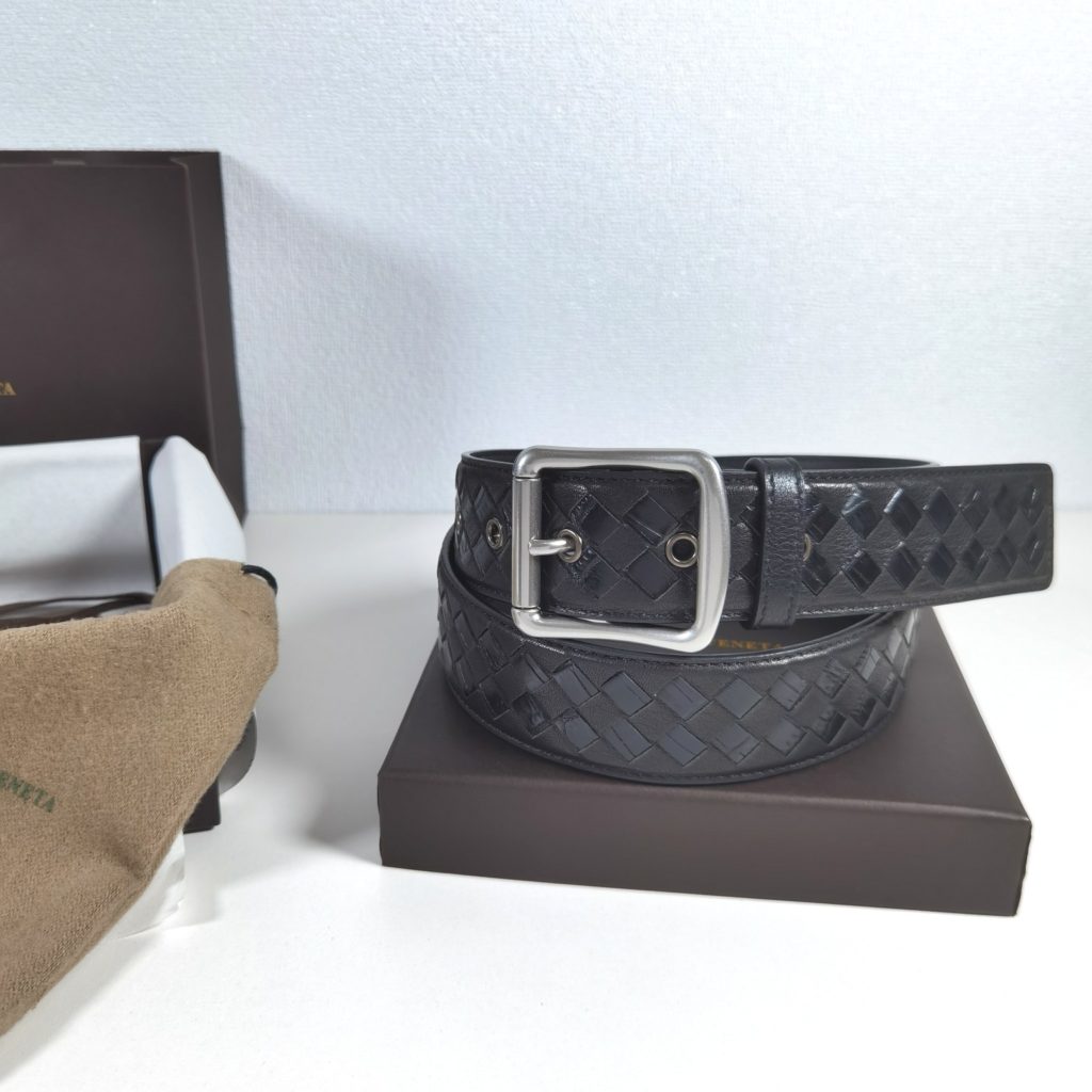 Bottega Veneta 35mm Classic Business Casual Premium Belt Low-profile Luxury Exquisite Handcrafted