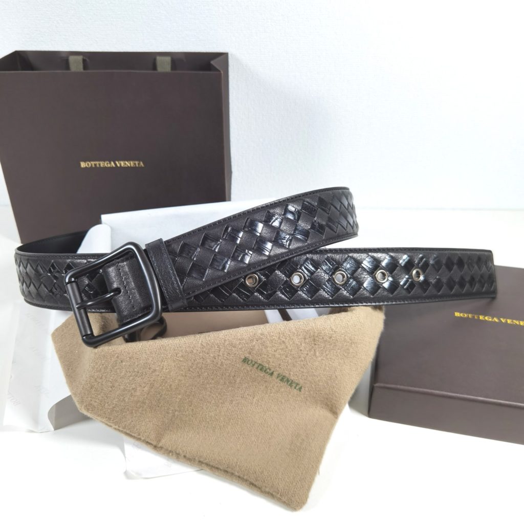 Bottega Veneta 40mm Classic Business Casual Premium Belt Low-key Luxury Exquisite Handcrafted.