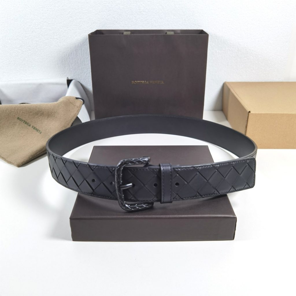 Bottega VenetaMM 🎀 Made of pure handmade cowhide woven, classic business casual model premium belt  Exquisite handcrafted production.