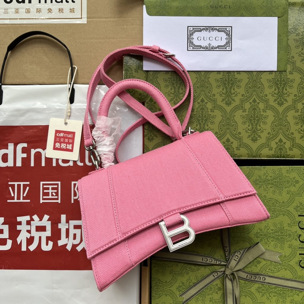 📣📣📣 [Original leather 🌈 (Cdfmall Sanya duty-free shop handbag] 🔥🔥 The first launch of BALENCIAGA in the whole network × GUCCI joint name ‼️ On the centenary of GUCCI's birth, the new 