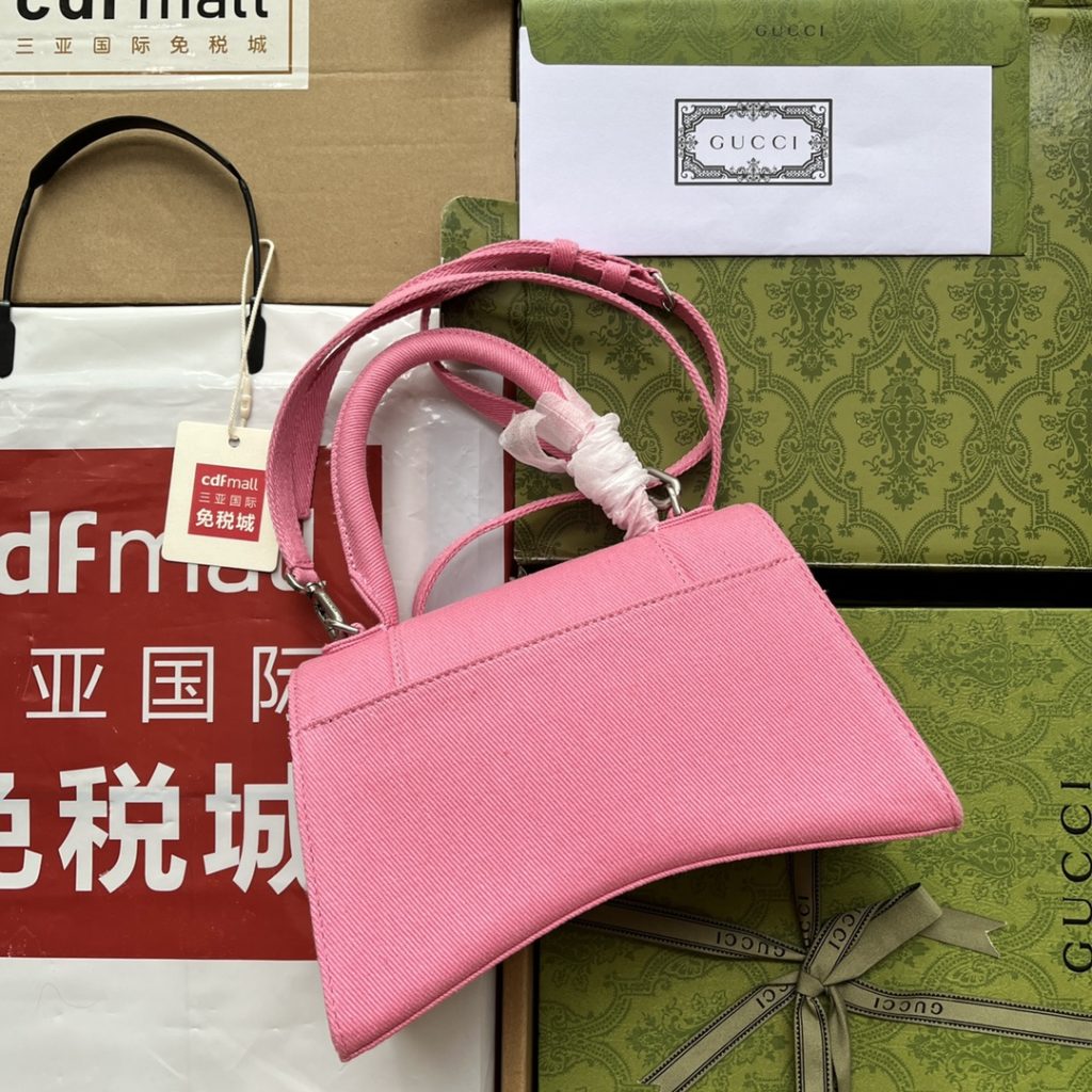 📣📣📣 [Original leather 🌈 (Cdfmall Sanya duty-free shop handbag] 🔥🔥 The first launch of BALENCIAGA in the whole network × GUCCI joint name ‼️ On the centenary of GUCCI's birth, the new 