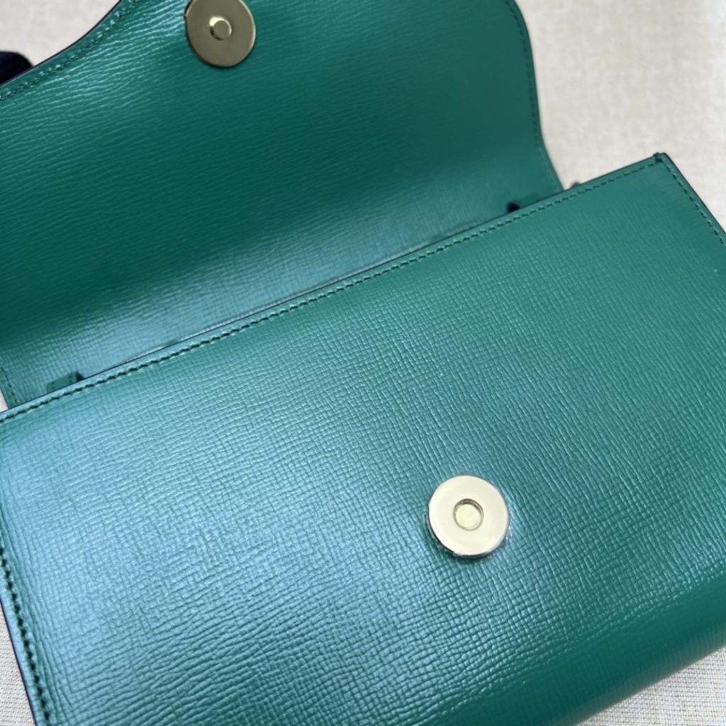 Genuine grade original leather version counter quality, top original goods, real photos! 724713 green ～ 🎈🎈🎈 Size W20xH12xD5.5, 🎉🎉🎉 Shipment!