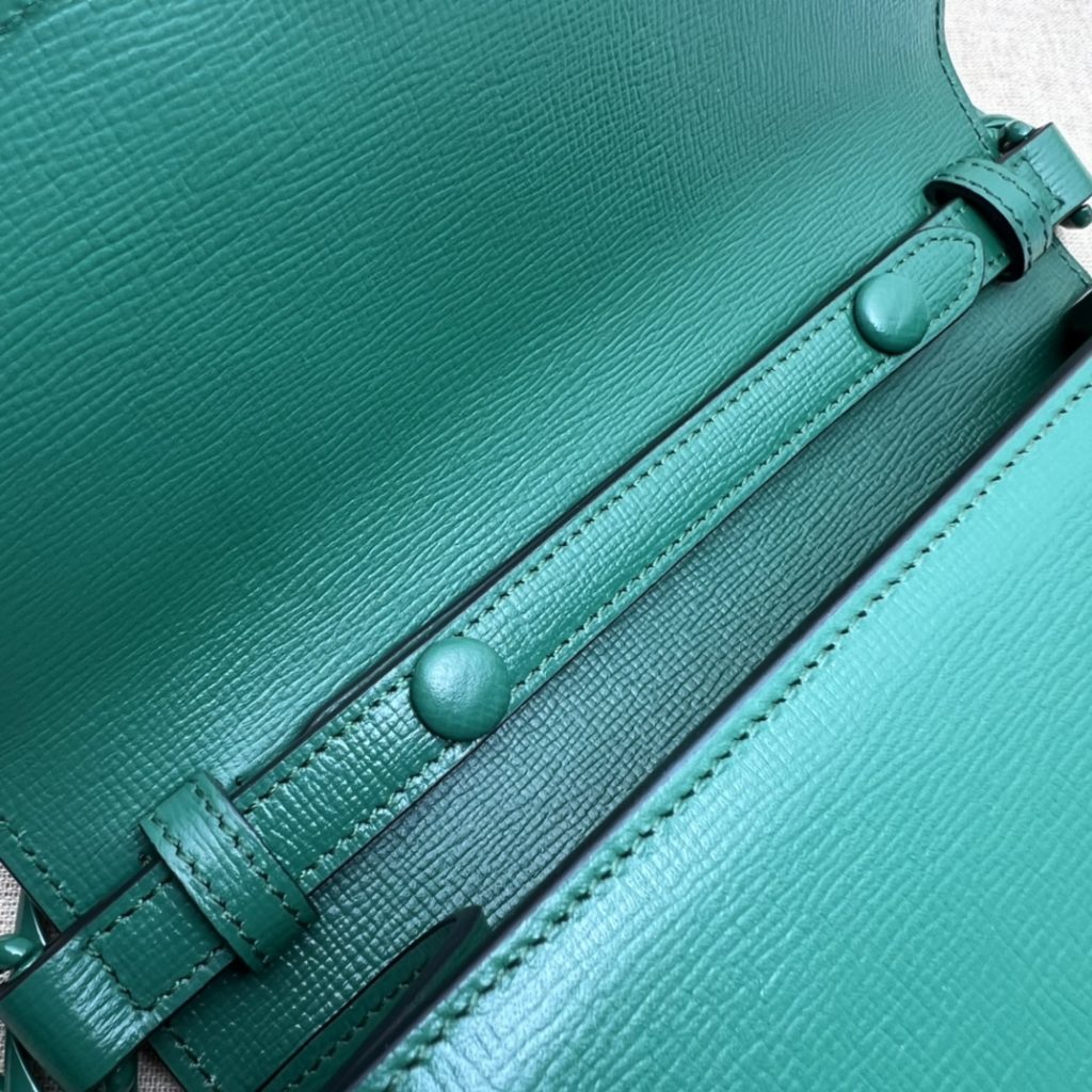 Genuine grade original leather version counter quality, top original goods, real photos! 724713 green ～ 🎈🎈🎈 Size W20xH12xD5.5, 🎉🎉🎉 Shipment!