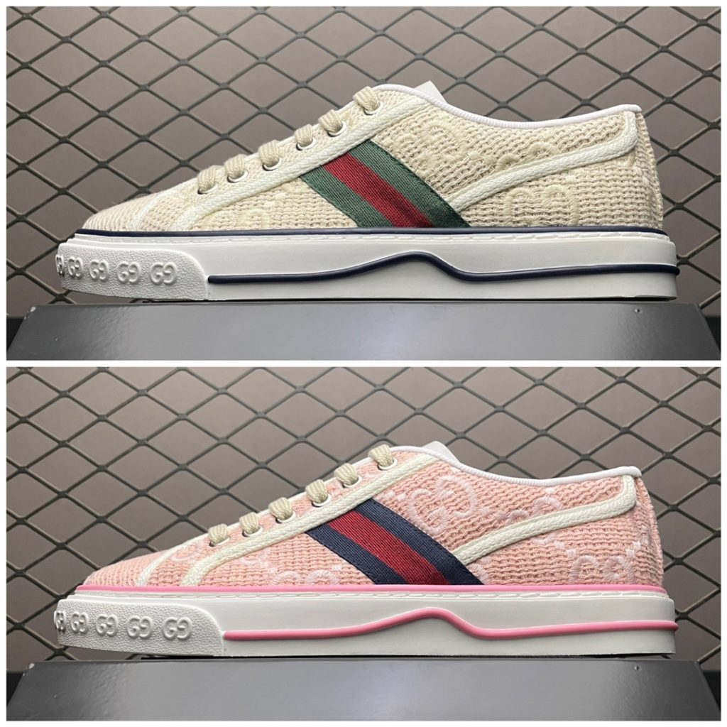 IGucci Tennis 1977 Series Low Top Casual Board Shoes Officially Synchronized New Color Matching Exclusive First Available on the Market Maximum Version Original Shoes Development Full Set Package and Accessories Size: 35 36 37 38 39