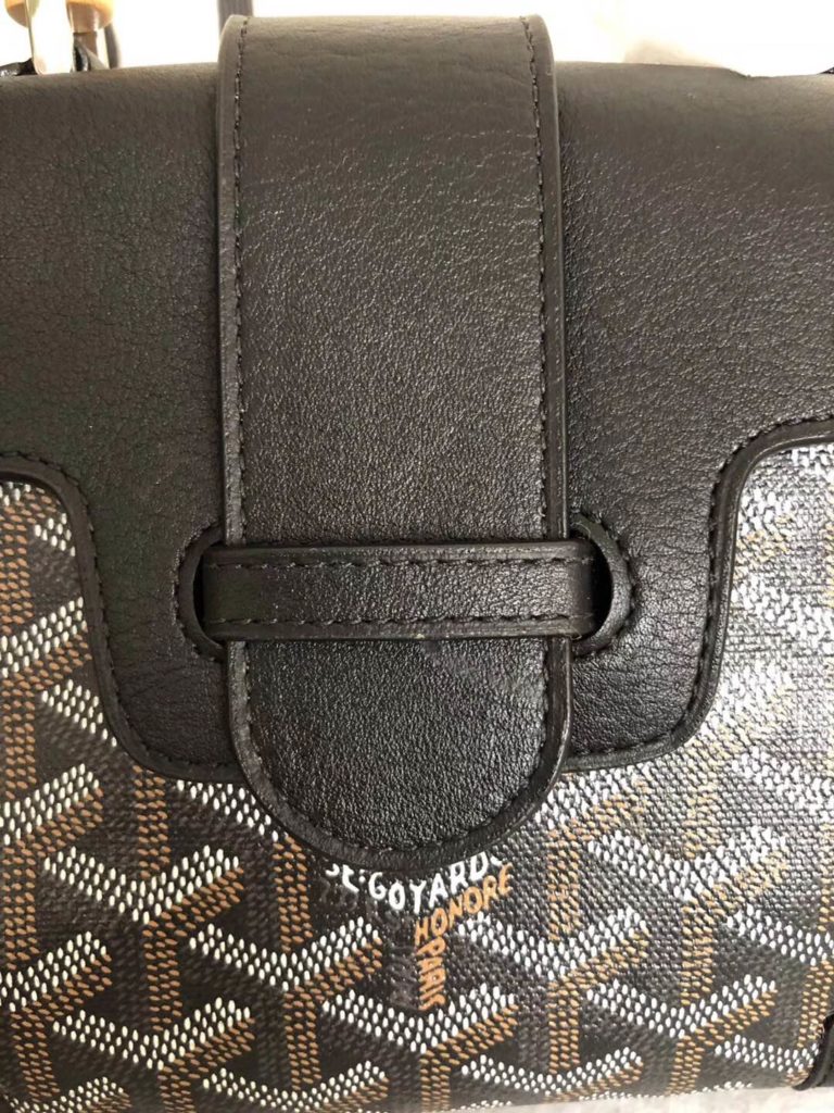 Top level original 🔝💘 Goyard 💘 Saigon bag, customized high-grade linen fabric with imported cowhide, delicate handle, light weight, wear-resistant handbag, with imported sewing, has a unique wrist design, which is exactly the same as the counter, 22 * 15 * 9