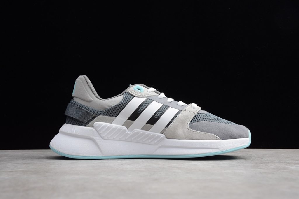 😘 A06B Adidas neo RUN90S Grey EE9882 40 40.5 41 42 42.5 43 44