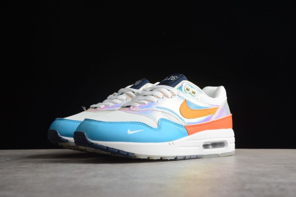 B04B Nike Nike Wmns Air Max 1La Ville Lumi è re Early Generation Retro Air Cushion Versatile Casual Sports Jogging Shoe 