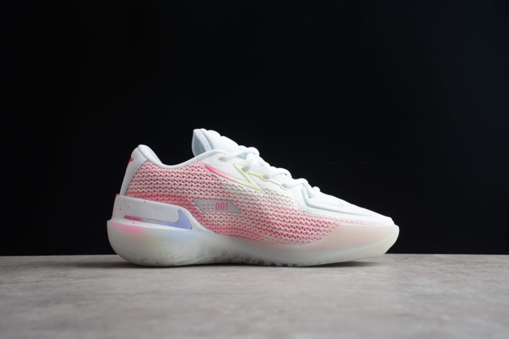 C06C Nike/NIKE Nike Basketball Shoe White Pink Nike AIR ZOOM G.T. CUT EP Basketball Shoe Everything in the Nike Air Zoom GT series is designed for performance service, and the court is its ultimate destination. 