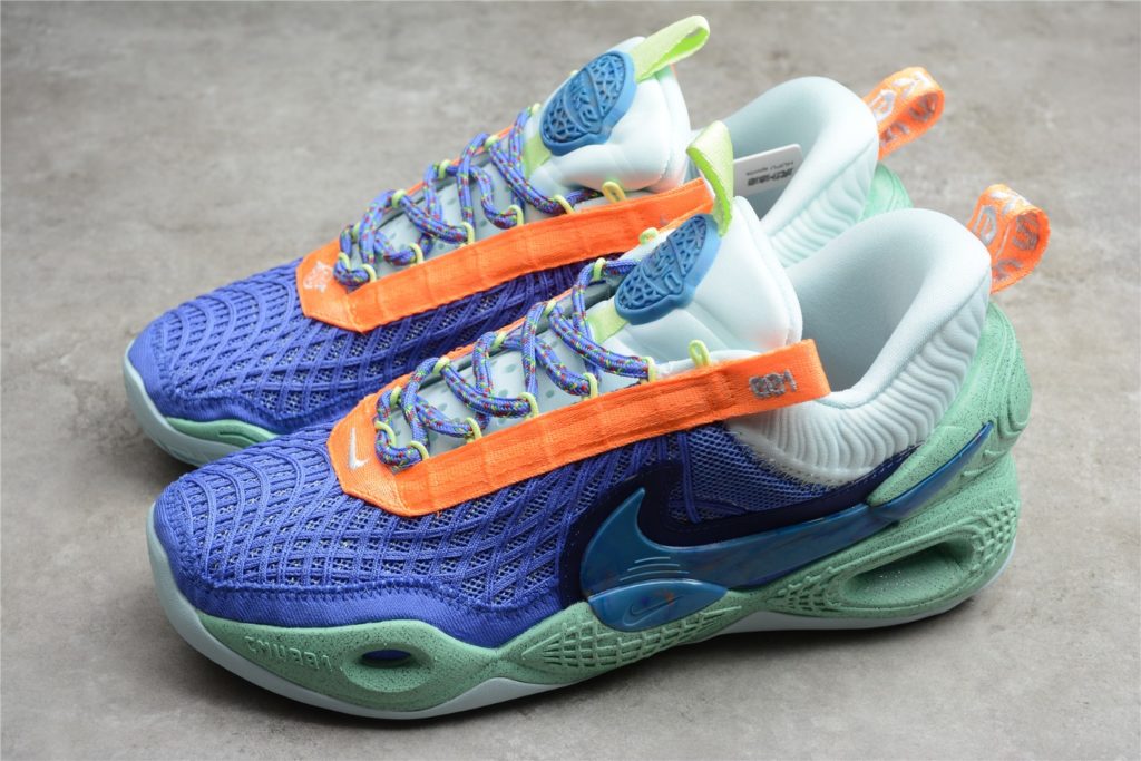 B02B NK COSMIC UNITY Anthony Eco friendly Basketball Shoes Purple Green Orange DD2737-500 