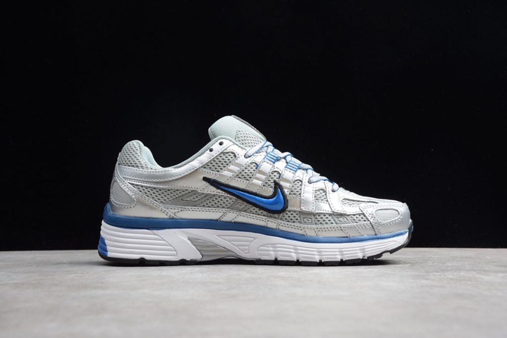 B00B 6000 Nike Daddy Shoes Silver Blue BV1021-001 35 36 36.5 37.5 38 38.5 39 40 40.5 41 42 42.5 43 44 44.5 45