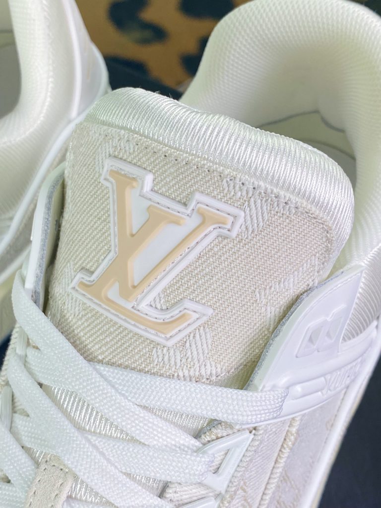 Virgil Abloh personally designed the cutting tool ❗ The all-new LV Louis Vuitton Trainer Sneaker Low Low cut retro casual sports culture versatile basketball board shoes 10