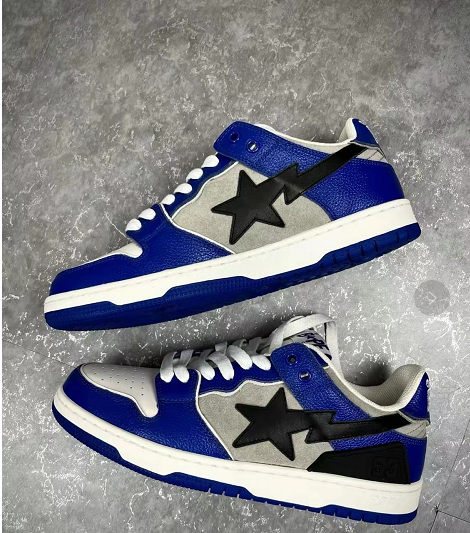 G-version Dongguan pure original Bape sta: white gray blue 23