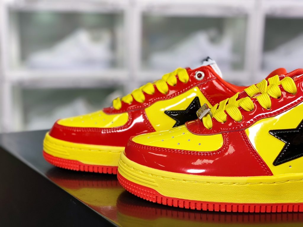 A Bathing Ape Comfort Ape BAPE Sta Low Sparkling Star Series Low Top Classic Retro Casual Sports Board Shoe 