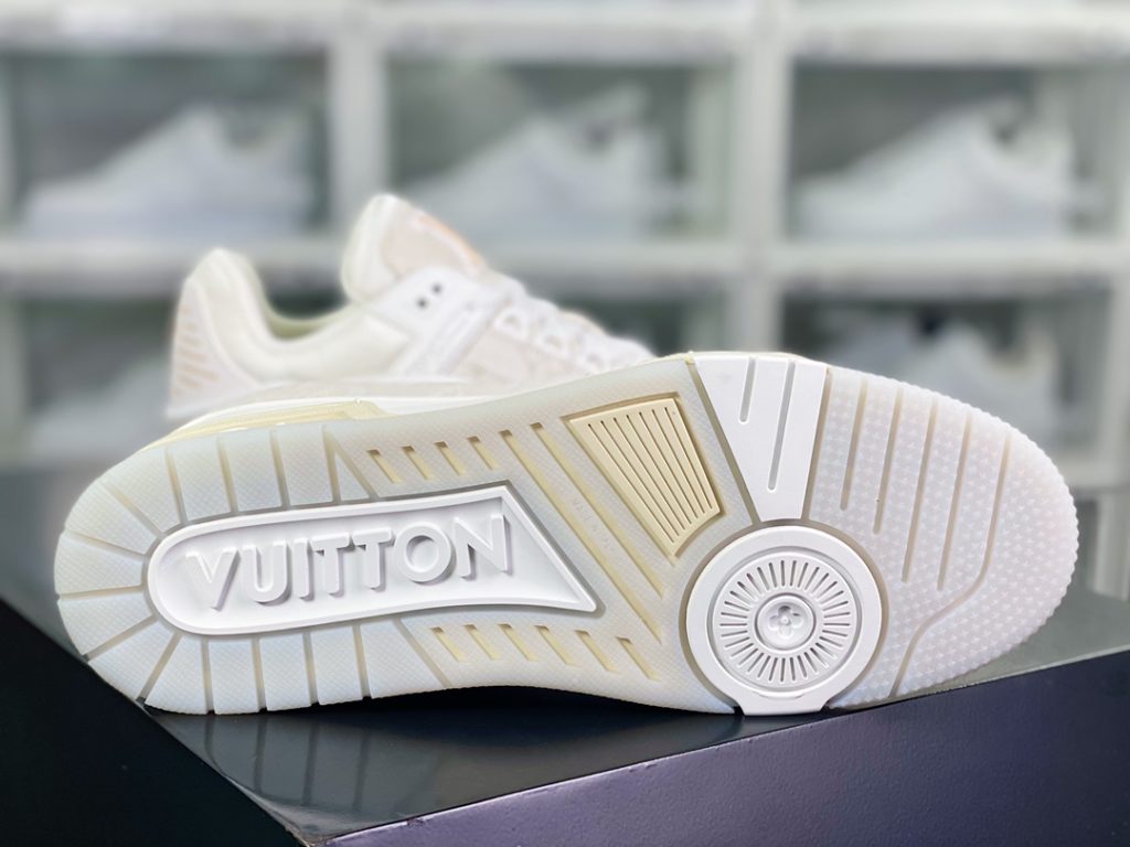 Virgil Abloh personally designed the cutting tool ❗ The all-new LV Louis Vuitton Trainer Sneaker Low Low cut retro casual sports culture versatile basketball board shoes 10