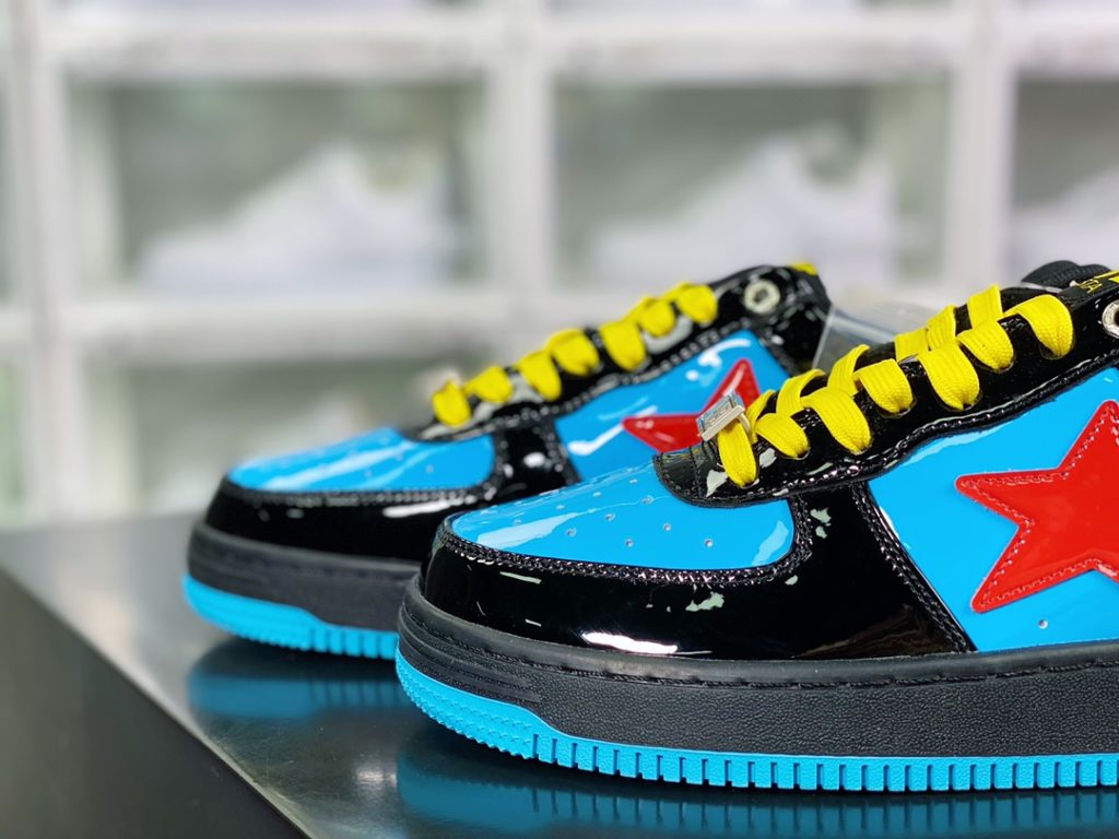 A Bathing Ape Comfort Ape BAPE Sta Low Sparkling Star Series Low Top Classic Retro Casual Sports Board Shoes 