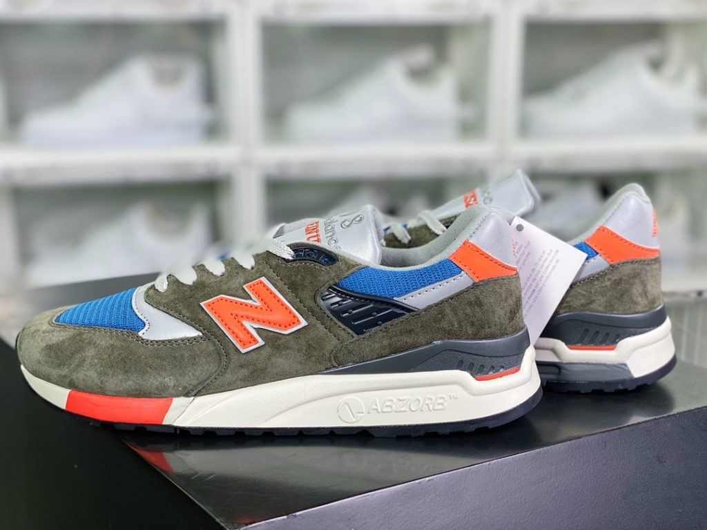 [NB New Balance New Balance] M998 Made in USA high-end American blood series classic retro leisure sports jogging shoes 