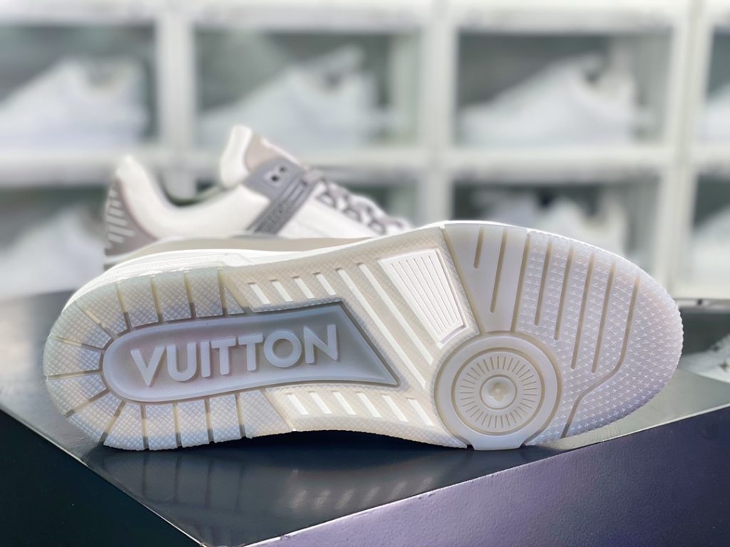 Virgil Abloh personally designed the cutting tool ❗ The all-new LV Louis Vuitton Trainer Sneaker Low Low cut retro casual sports culture versatile basketball board shoes 10