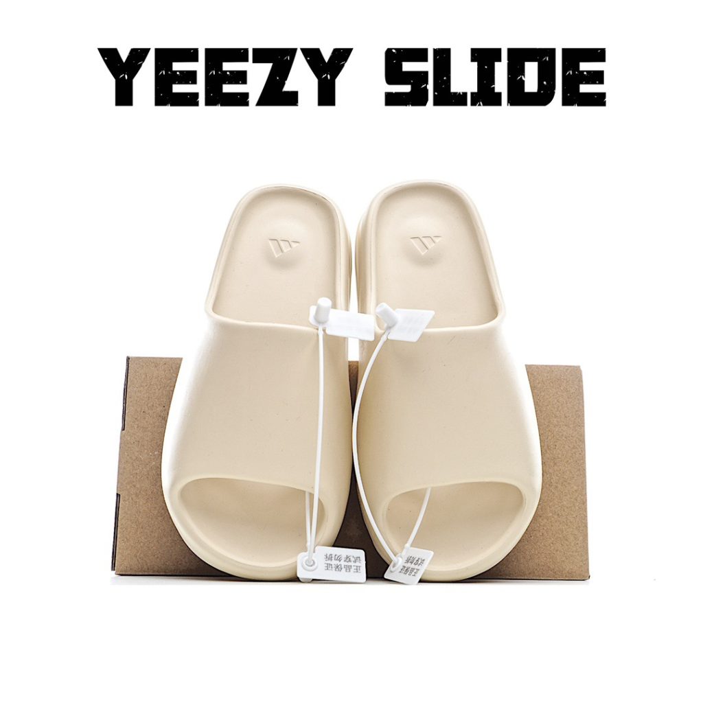 YEEZY SLIDE Coconut Slippers Original Factory New Material Rice uses the original MD full set of molds to create the original standard original ink full set of original last synchronization company goods full set of private molds up to 47 in line with human body design 9