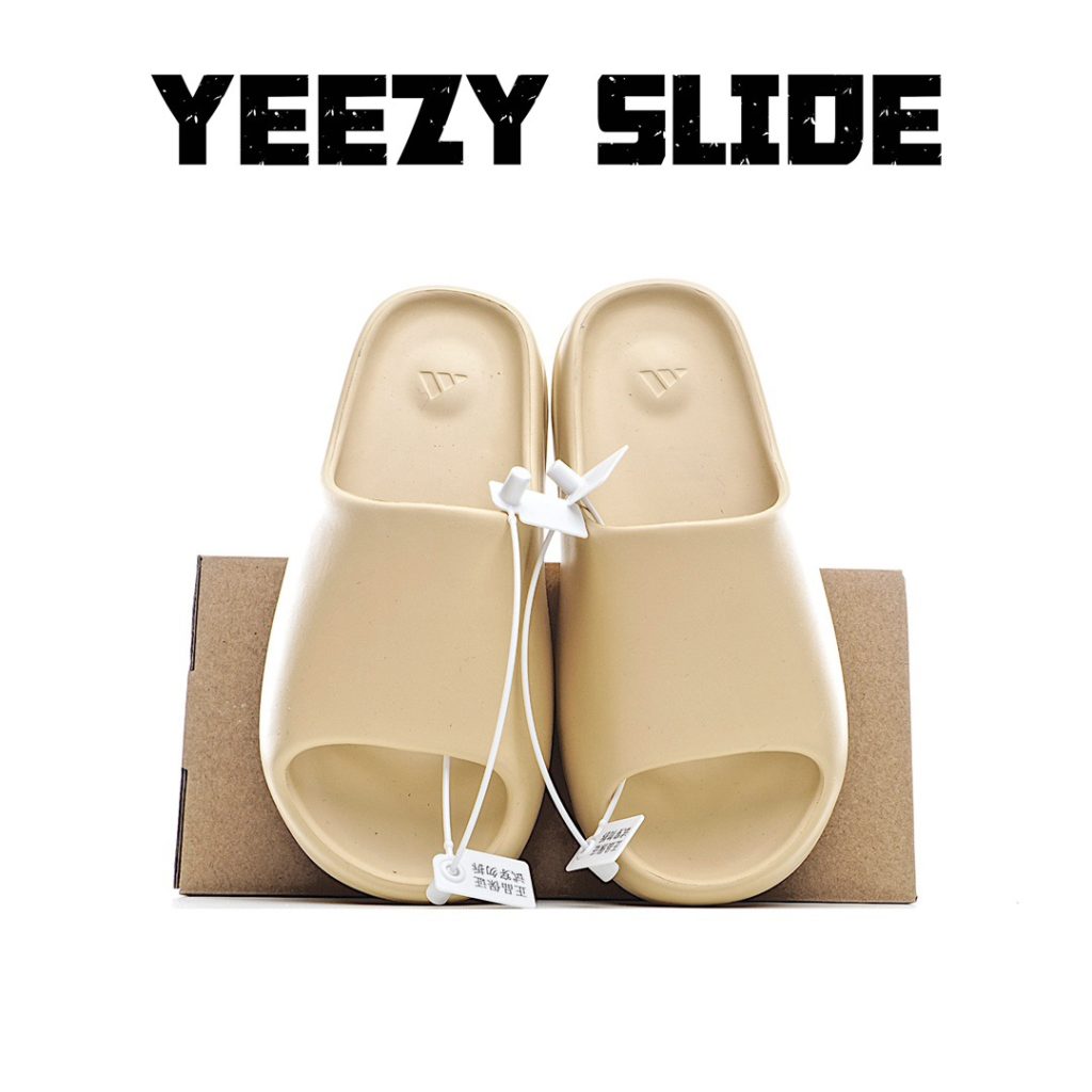 YEEZY SLIDE Coconut Slippers Original Factory New Material Rice uses the original MD full set of molds to create the original standard original ink full set of original last synchronization company goods full set of private molds up to 47 in line with human body design 9