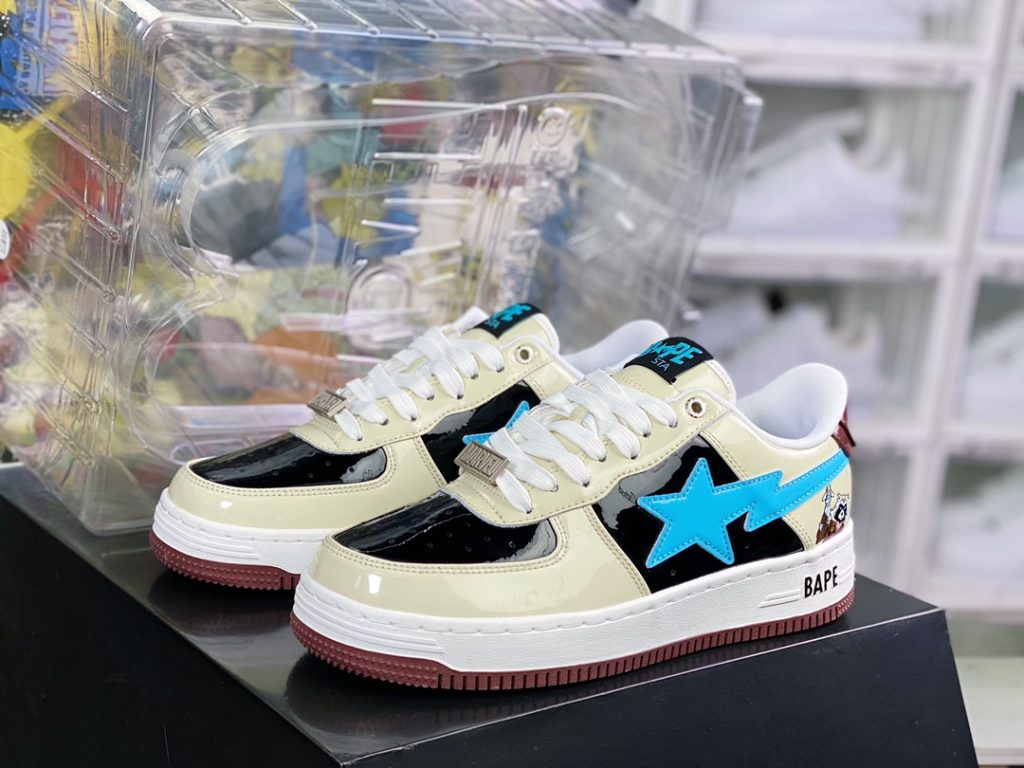 A Bathing Ape Easy Ape BAPE Sta Low Star Series Low top Classic Retro Casual Sneakers 