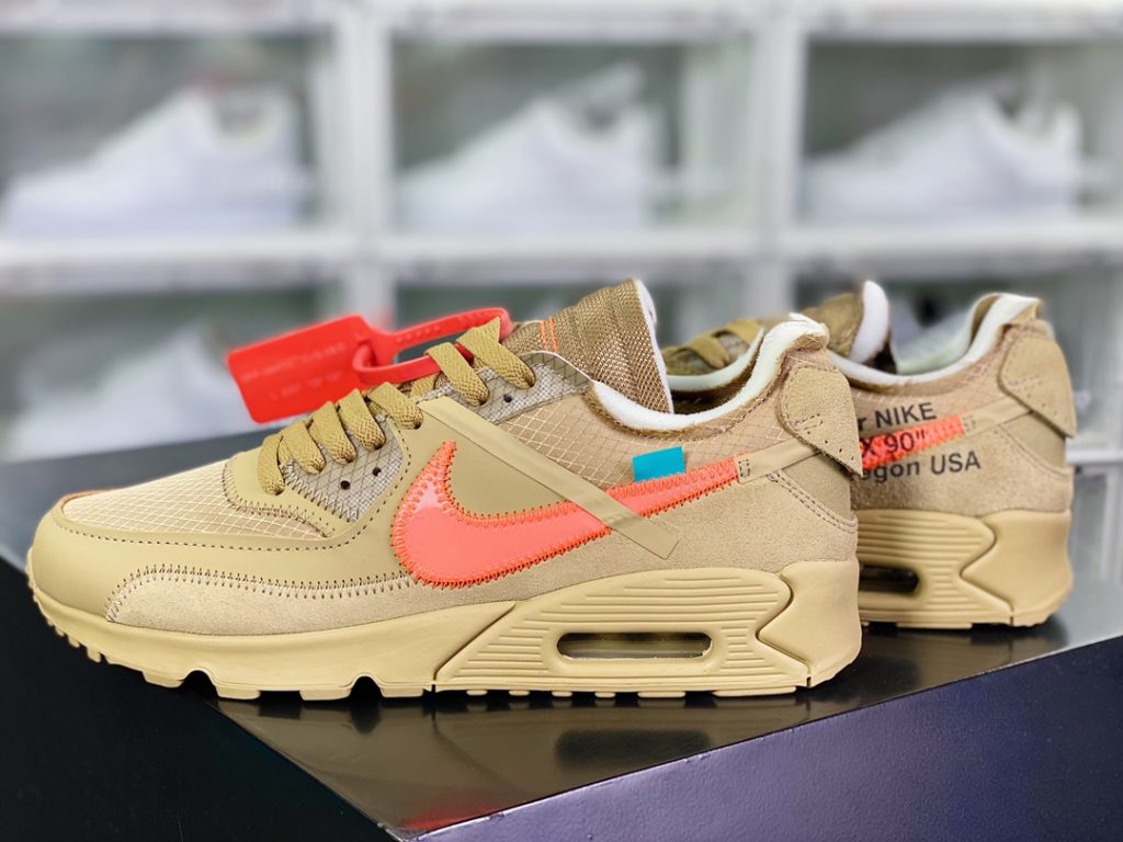 VIRGIL ABLOH Designer Independent Brand Off White ™ X [Nike] Air Max 90 