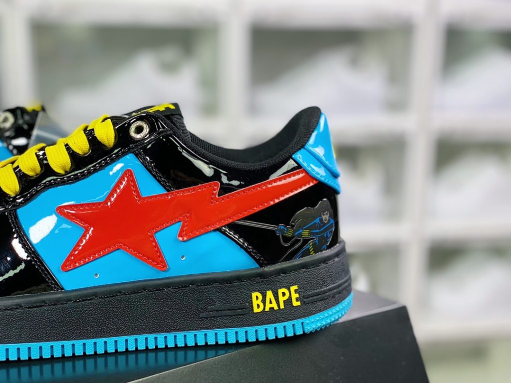 A Bathing Ape Comfort Ape BAPE Sta Low Sparkling Star Series Low Top Classic Retro Casual Sports Board Shoes 