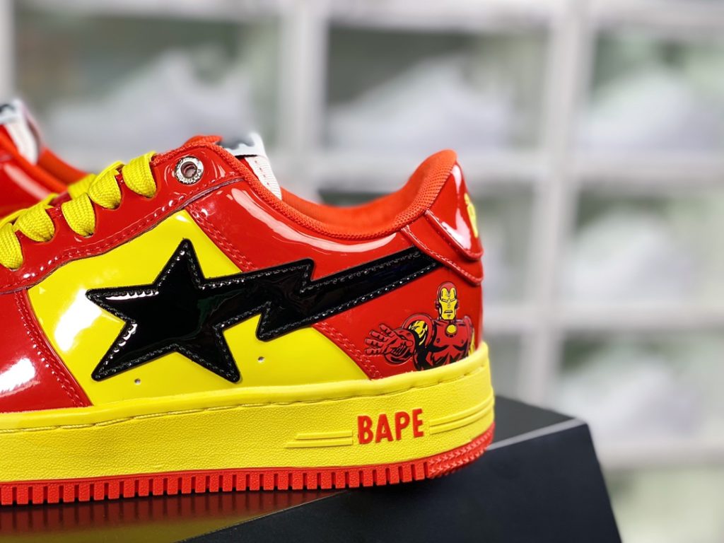 A Bathing Ape Comfort Ape BAPE Sta Low Sparkling Star Series Low Top Classic Retro Casual Sports Board Shoe 