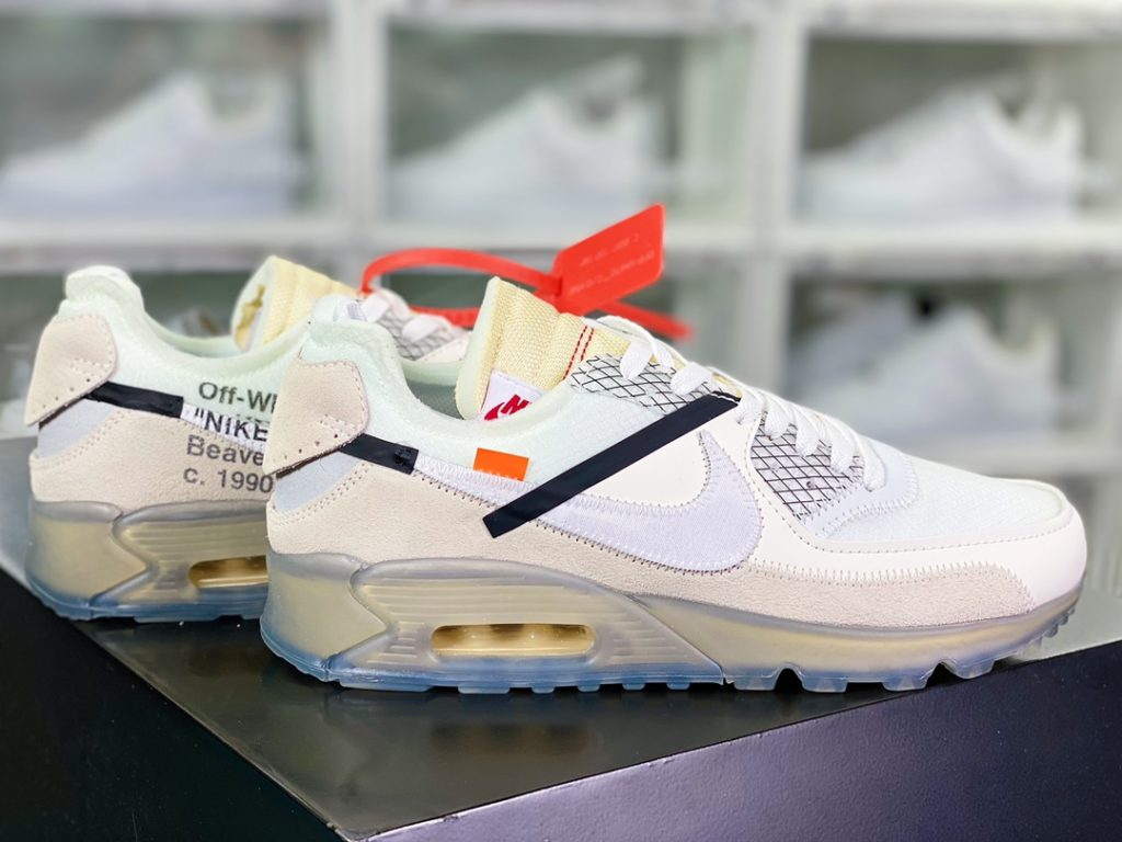 VIRGIL ABLOH Designer Independent Brand Off White ™ X [Nike] Air Max 90 