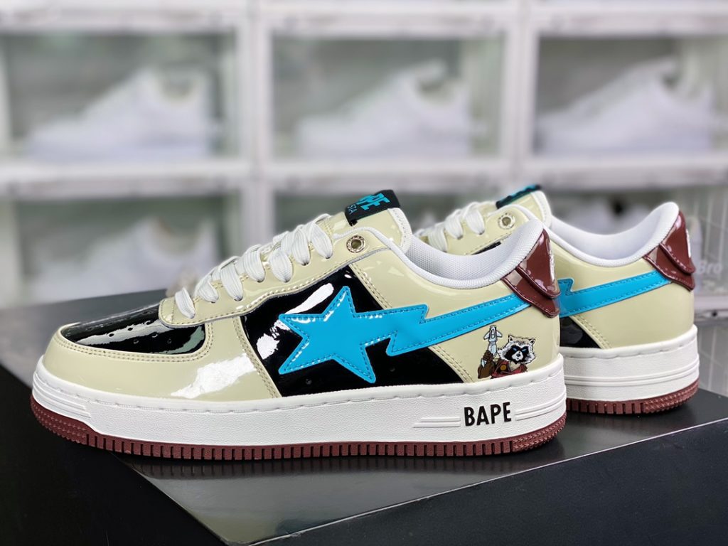 A Bathing Ape Easy Ape BAPE Sta Low Star Series Low top Classic Retro Casual Sneakers 