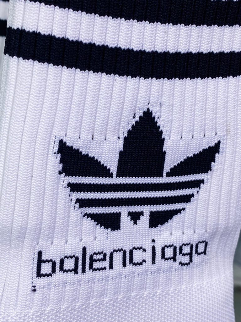 Balenciaga Speed Stretch-knit x Adidas Adidas Hollow Sole Knitted High Top Socks Cover Foot Versatile Jogging Shoes