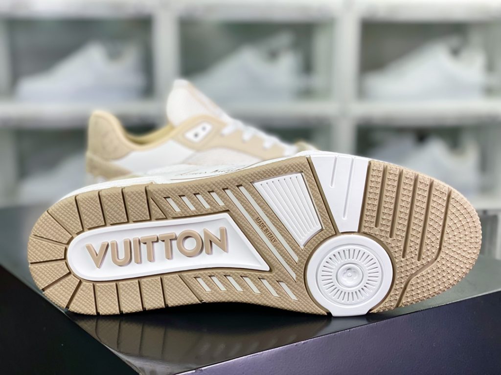 Virgil Abloh personally designed the cutting tool ❗ The all-new LV Louis Vuitton Trainer Sneaker Low Low cut retro casual sports culture versatile basketball board shoes 10