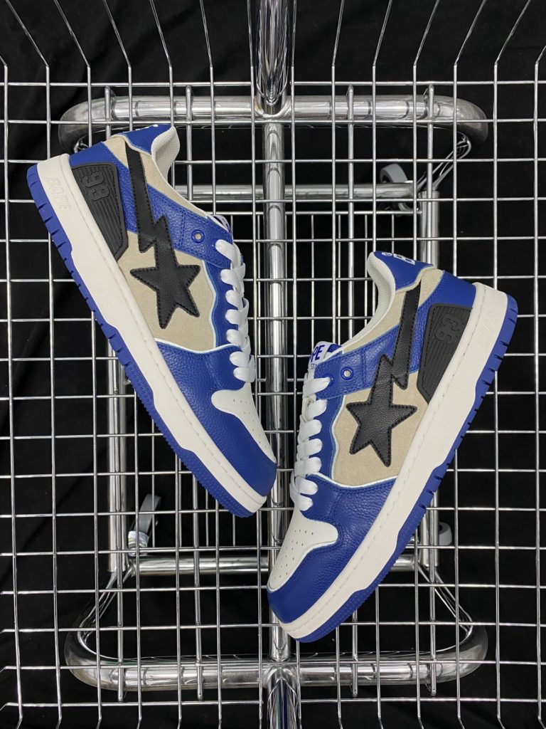 G-version Dongguan pure original Bape sta: white gray blue 11