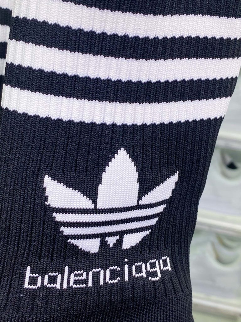 Balenciaga Speed Stretch-knit x Adidas Adidas Hollow Sole Knitted High Top Socks Cover Foot Versatile Jogging Shoes