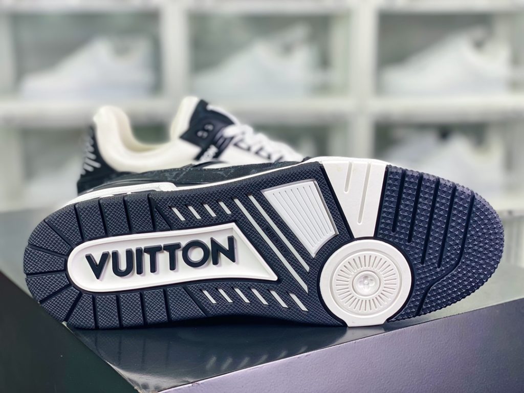 Virgil Abloh personally designed the cutting tool ❗ The all-new LV Louis Vuitton Trainer Sneaker Low Low cut retro casual sports culture versatile basketball board shoes 10